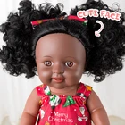 Black Doll 2021 New Black Skin American African Toy Doll 14 Inch Doll Black Top Selling Amazon Doll Baby