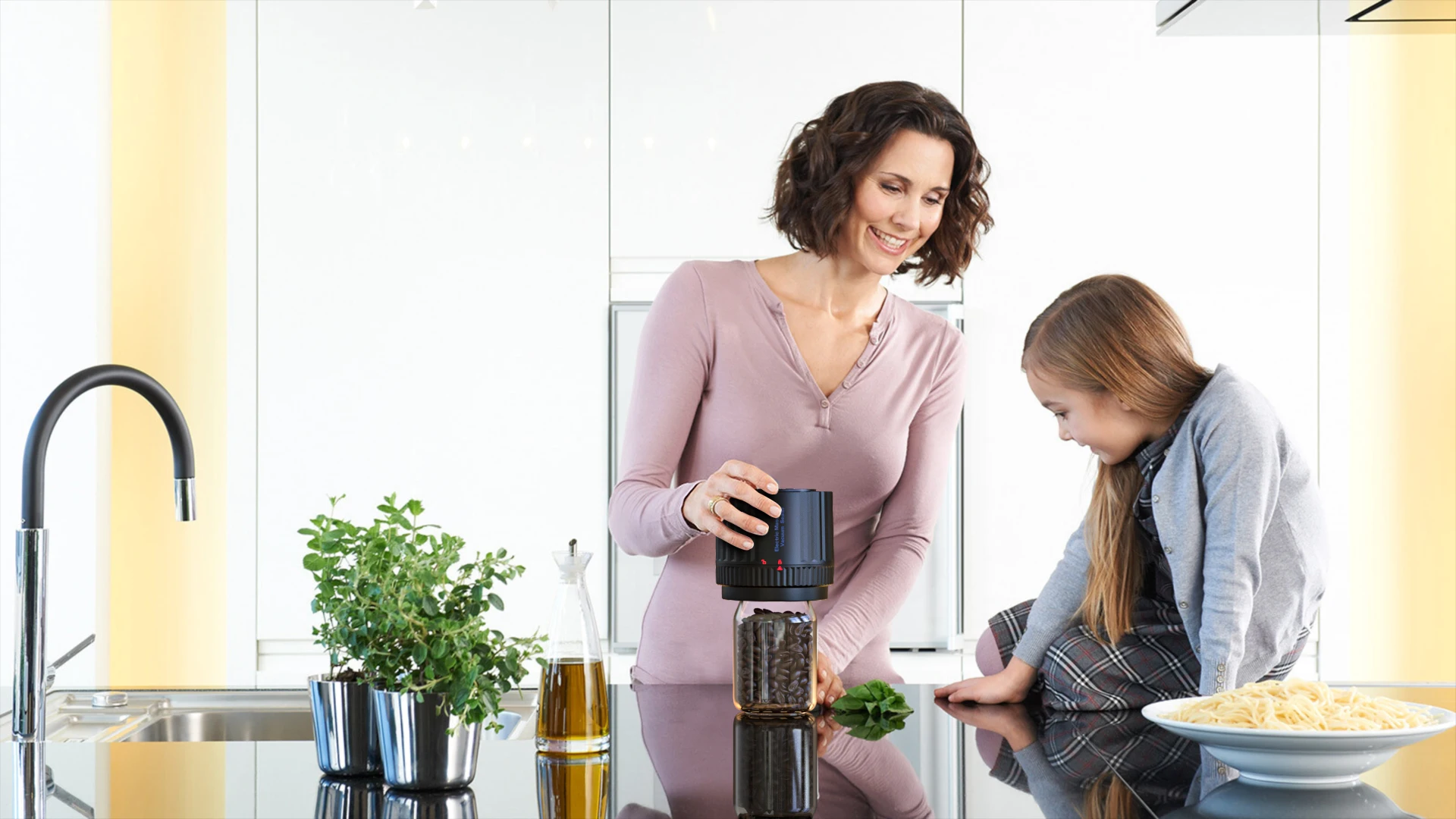 2024 Usa New Household Automatic Mason Jar Sealer Vacuum Seal Glass Jar