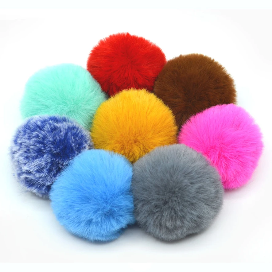 Multi Size Pom 15mm 20mm 30mm 40mm Soft Pompones Fluffy Plush Crafts DIY Pom  Poms Ball Furball Home Decor Scarf Sewing Supplies