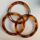 Bracelet Factory Wholesale High Quality Low Price Round Acrylic Plastic Ring Handbag Accessories Bangle Bracelet