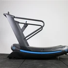 Gym Fitness Low Noise Home Manual Commercial Gym Fitness Curved Treadmill With Resistance Cheap Treadmills For Sale
