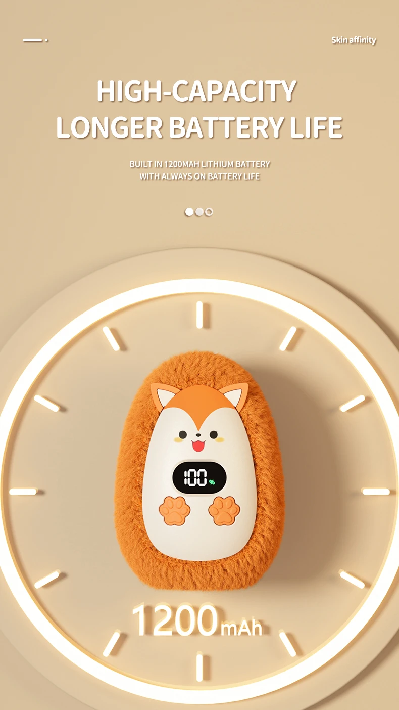 Hand Warmer, Portable, 1200mAh, 10s - detail 10