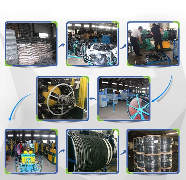 Steel Wire Helix Anti Static Rubber Hydraulic Hose Sae R Oil Suction