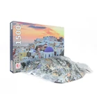 Gift Mediterranean Sea Scenery Jigsaw Puzzle 1500 Piece For Adult