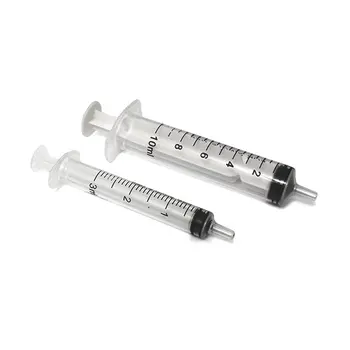 Custom log certified medical disposable syringes with a needle latex free