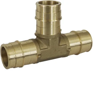 Lead-free Brass Expansion Brass Fitting  F1960 ProPEX Brass Tee for Pex A Pipe with CUPC Certified Suitable for Drinking Water