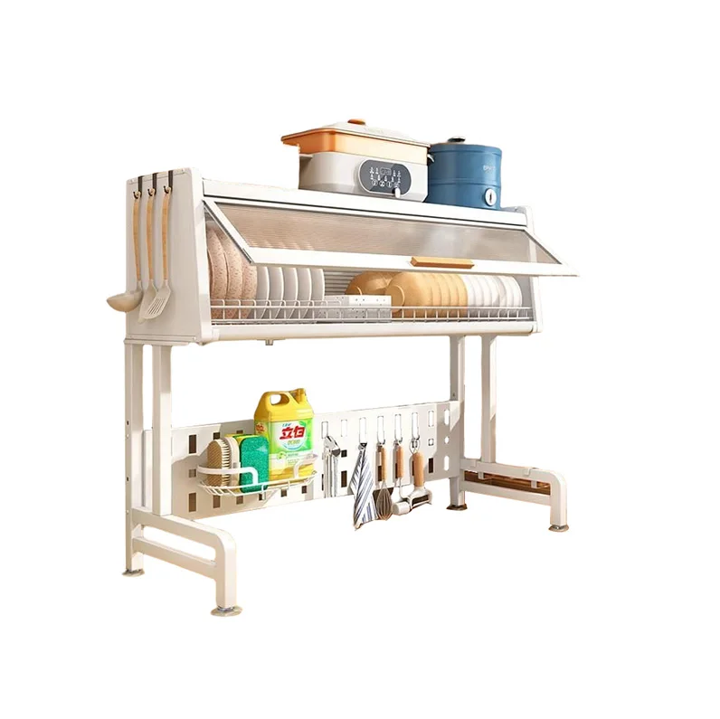 2022 Hot Selling Kitchen organizer rack Stainless Steel Over the Sink Rack Household Dish Drying Rack storage holders