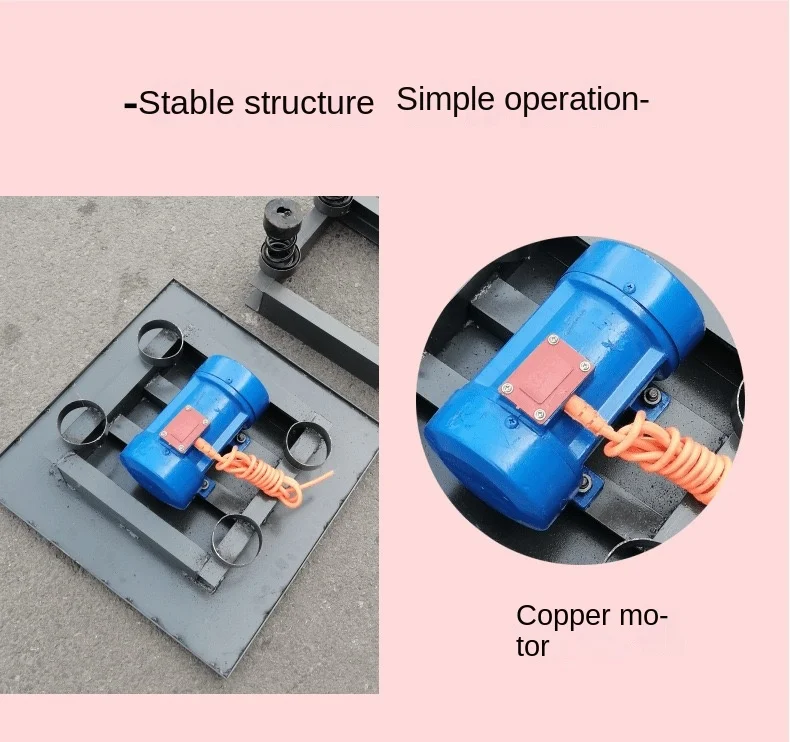 Cement Mortar Paver Industrial Electric Test Concrete Vibration Table