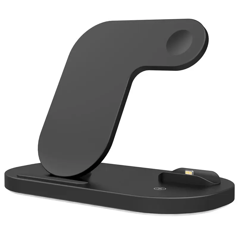 High Quality Stand Mobile Phone Charging Holder 3 In 1 Wireless Charger Station