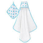 Cotton Hooded Towel Wholesale Custom Pure Cotton Baby Hooded Towel Soft Bath Towel