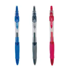 Wholesale Custom Logo Rubber Plastic Ball Pen 0.5mm  Super Smooth Cheap With Custom Logo