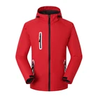 Jacket Fleece New Outdoor Windproof Jacket With Polar Fleece Lining And Reflective Zipper Jacket