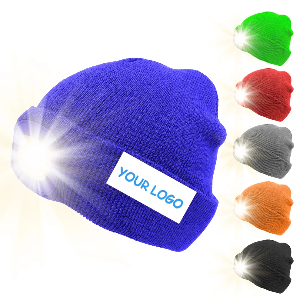 led torch beanie hat