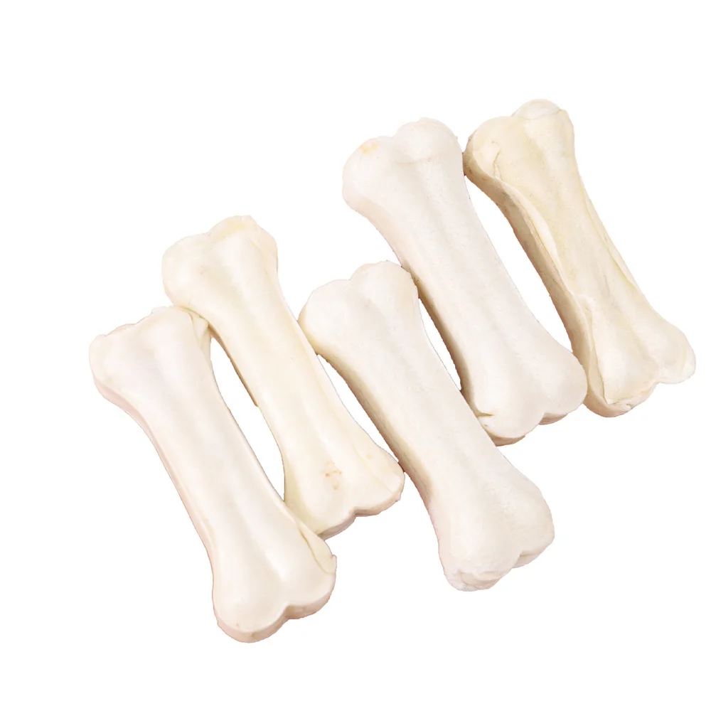 bleached rawhide dog chews