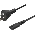 Cord High Quality IRAM Approval Power Cord 2 Pin C7 Power Cord