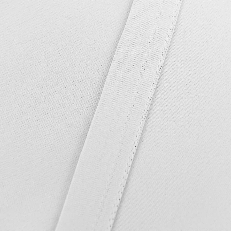 Wholesale custom logo ready made 100% blackout luxury window curtains for bedroom