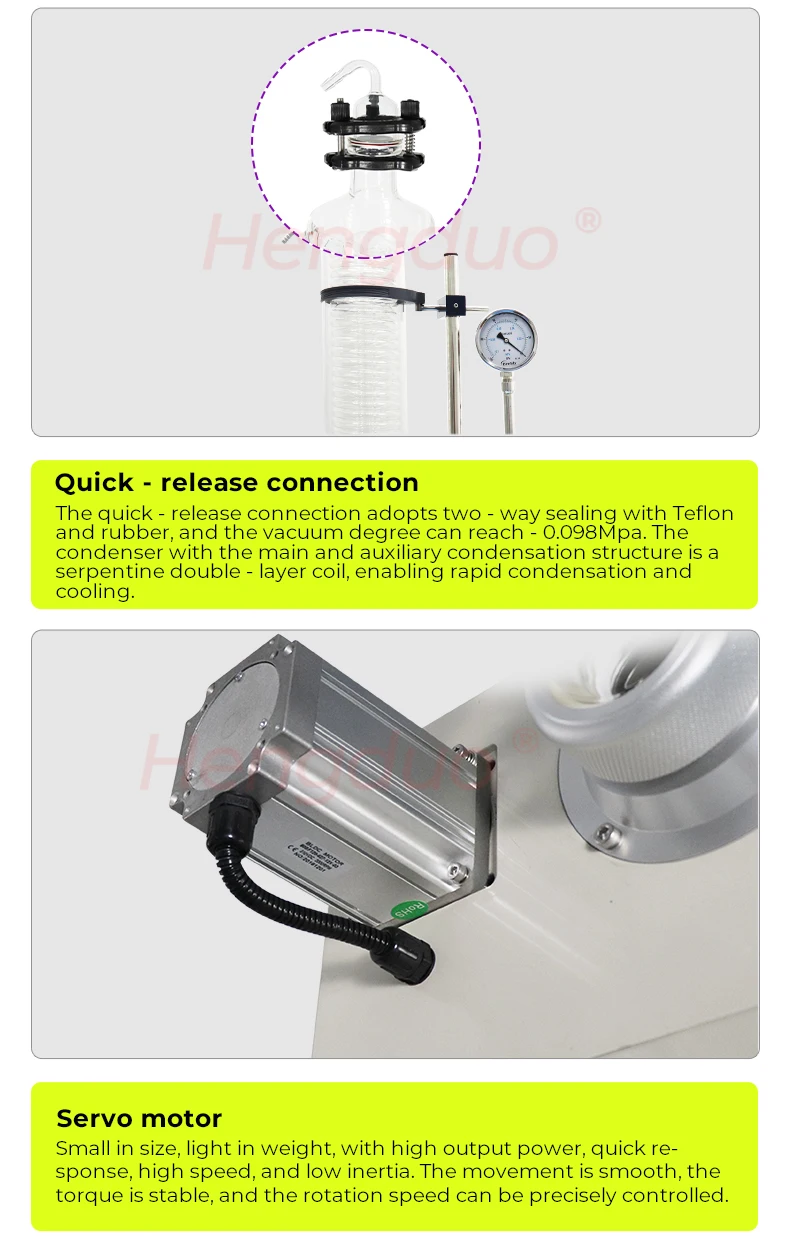 Oil Dual-purpose Rotary Evaporator, 20L, 110V240V220V380V - detail 40