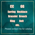 Fashion Earrings Name Earring High Quality 925 Silver Needle Fashion Brand Designer Jewelry Letter CC And GG Earrings