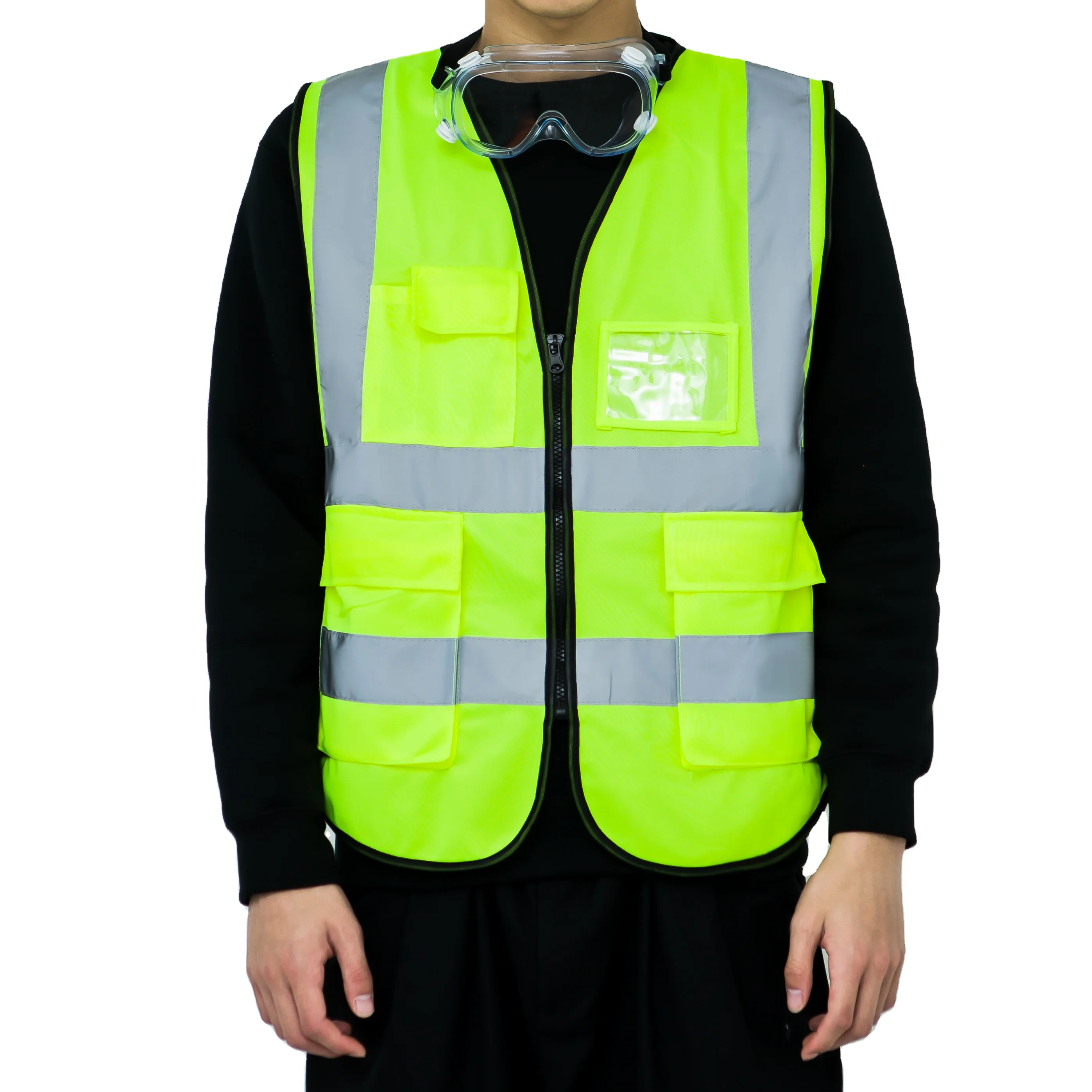 Personalised Hi Vis Vest Waistcoat High Visibility Vest Hi Viz Safety Vest 