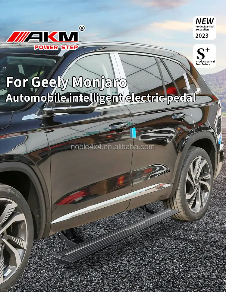 Car Accessories for GEELY XINGYUE L 2023 Retractable Electric Running Board Power Side Steps for XINGYUE S manufacture