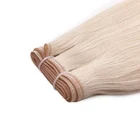 Hair Extensions Russian Virgin Human Double Drawn Remy Hair Extensions Seamless Flat Weft Hair