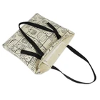 Hand Women Bag Fashion Canvas Tote Hand Women Luxury Custom Printed Logo Canvas Bag