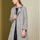 Wool Fabric High Quality Woven Double Face Double Color 100% Wool Fabric For Garment