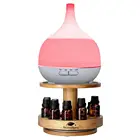 2020 New Products Bamboo Aroma Diffuser Essential Oil Holder Gift Set