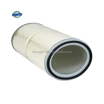 325*660mm dust collector cellulose round filter cartridge