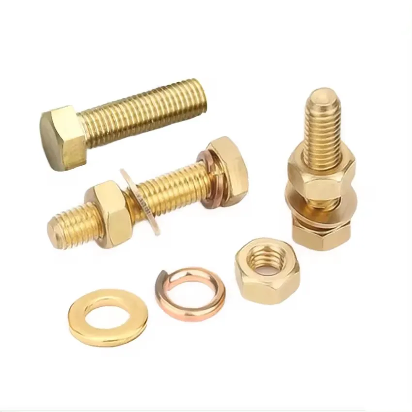 Factory Brass Allen Bolts Ball Hex Bolt Custom Special Brass Bolt manufacture