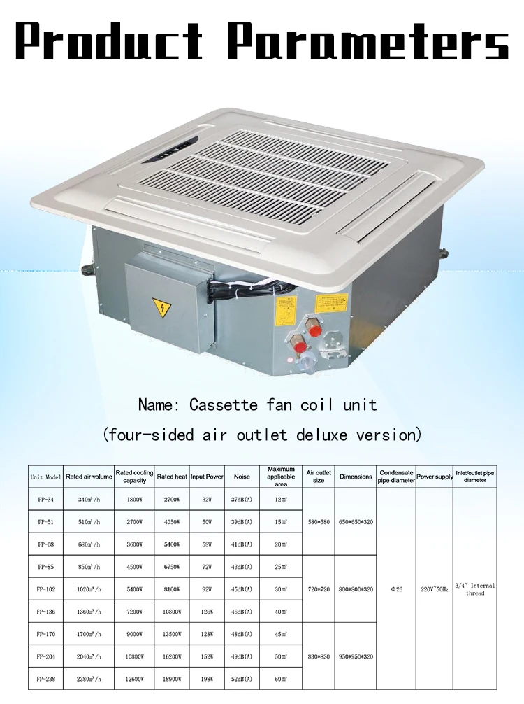 Fan Coil Unit, FCU, VRF - detail 18