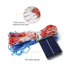 Top Holiday Top Quality Led Holiday Lighting American Flag Lights Christmas Garden Yard Patio Decorative Nets Light