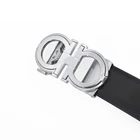 Belt Professional Manufacturer Smart Casual Men'S Genuine Leather Belt Automatic Belt Buckle