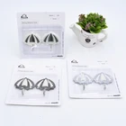 Door Wall Best Prices Durable Umbrella Shaped Adhesive Door Hook Plastic Adhesive Wall Hooks