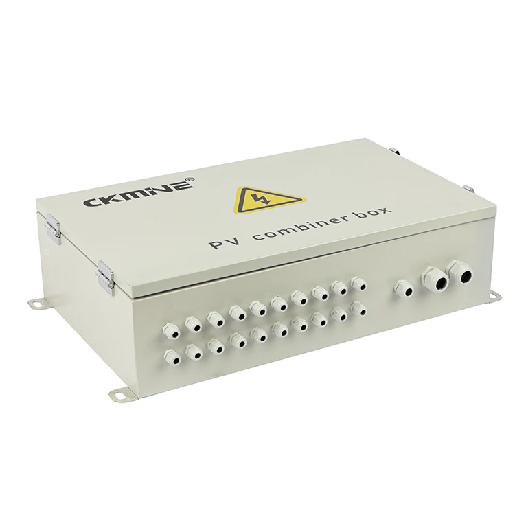 CKMINE Solar Combiner Box PV 1000V DC 10 8 6 4 스트링 어레이 입력 1 출력 IP65 전력 시스템 제조용 방수 회로 차단기