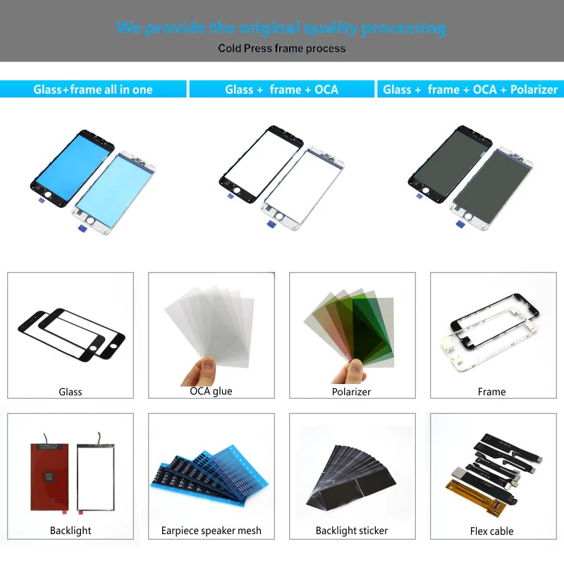 lcd glass accessories