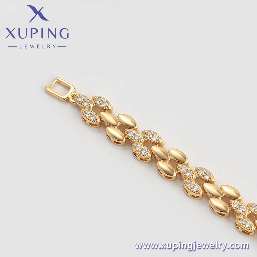 bracelet-445 xuping  Wholesale Girlfriends 18K Gold color Bracelet Female Personality Design Luxurious Temperament Bracelet