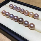 Pearl Pearls High Quality 4A Real Freshwater Pearl Round Flawless Beads Natural Pearl Diy Loose Farm Pearls