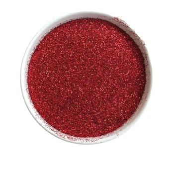 Non-toxic Cosmetic Face and Body Glitter Powder Dark Red Pigment For Makeup Lip, Nail Decoration