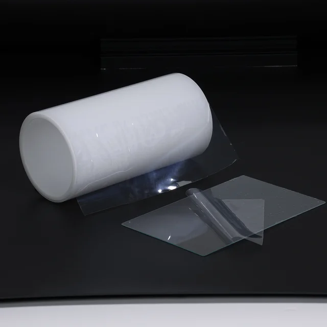 Manufacturer wholesale new custom high quality glass lenses protective PE self-adhesive film roll