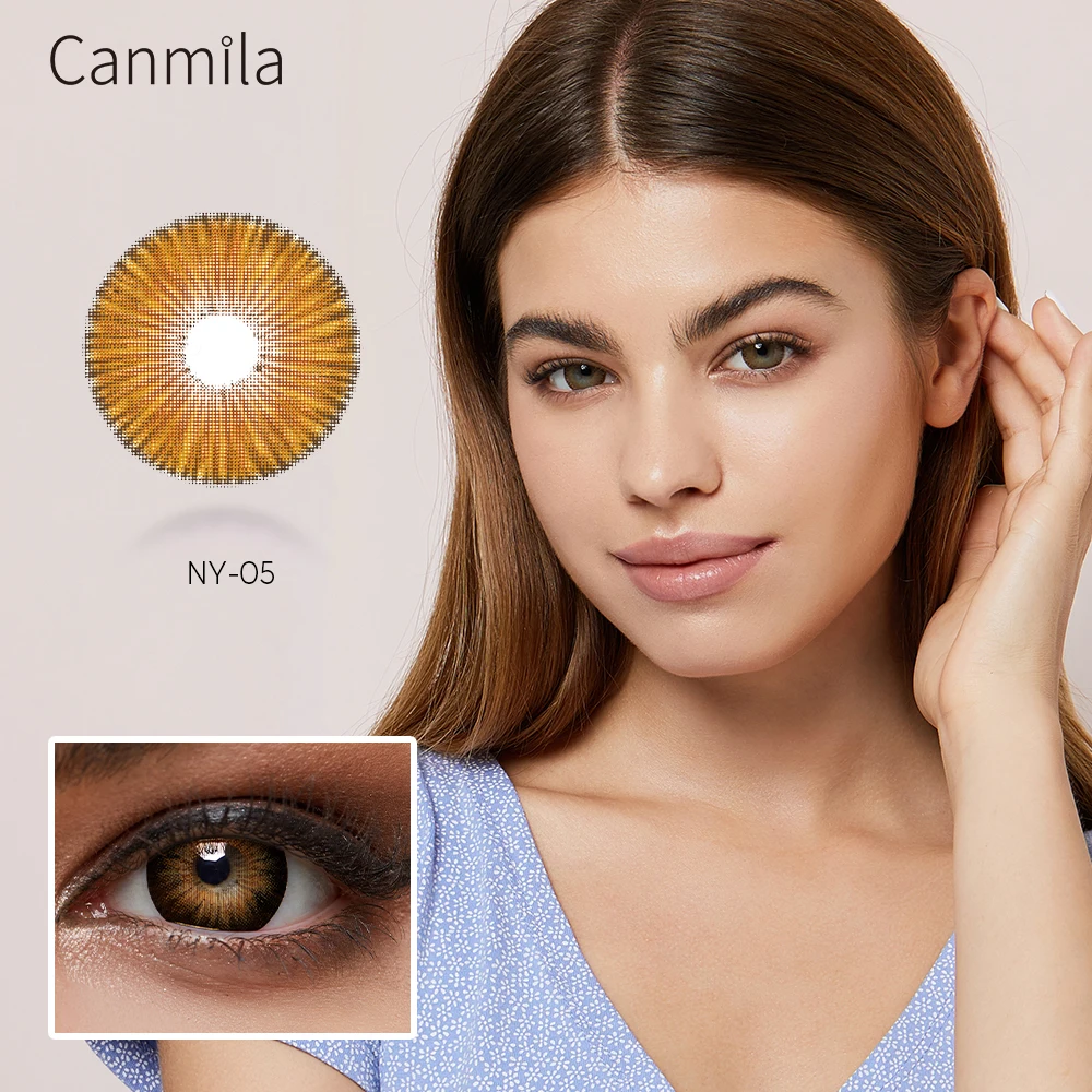 Canmila-lentillas Populares De Color Ámbar,Naranja,Marrón,1 Año - Buy  Naranja Marrón Contactos Lentes,De Color Marrón Contactos,Amber Lentes De  Contacto Product on Alibaba.com