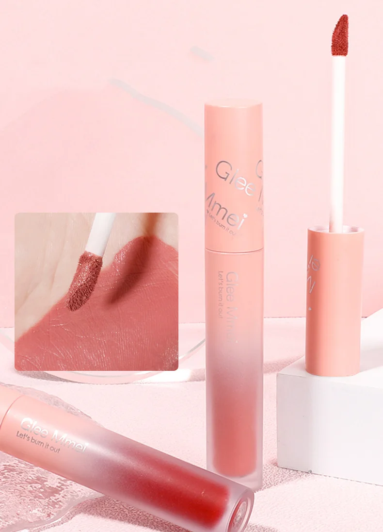 Matte Liquid Lipstick Waterproof Long Lasting Lip Gloss Tint Nude Pigment Makeup Cosmetics Lipsticks