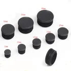 Caps Plastic Plug Plastic Flat Tube Plug And Plastic End Caps Table Foot Plug Rubber Cover Tube Plug