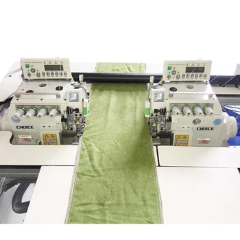 Choice GC-E52L-R latest Technology full Automatic left and right hand Towel Making Overlock Sewing Machine price