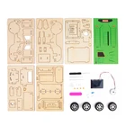 Toys Cars 2021 New Kids Wooden Toys DIY 3D Wooden Cars - Solar Truck Games Toys For Children