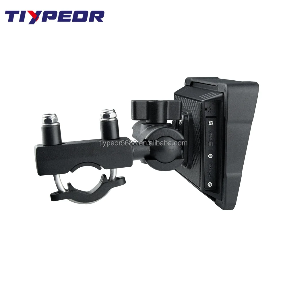 product tiypeor portable motor navigator wireless motorcycle carplay navigation 5 inch android auto motorcycle gps with carplay-8