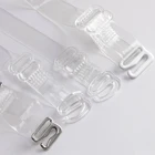 Strap Bra Underwear TPU Transparent Shoulder Strap Bra Invisible High Elastic Adjustable Shoulder Strap