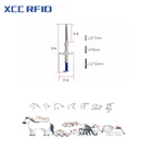 Chip Chip Rfid ICAR 134.2KHz EM4305 Chip RFID Micro Chip Animals