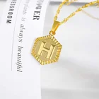 Hot Necklace 26 Letters Stainless Steel Necklace Summer Fashion For Men And Women Clavicle Chain Neckalce