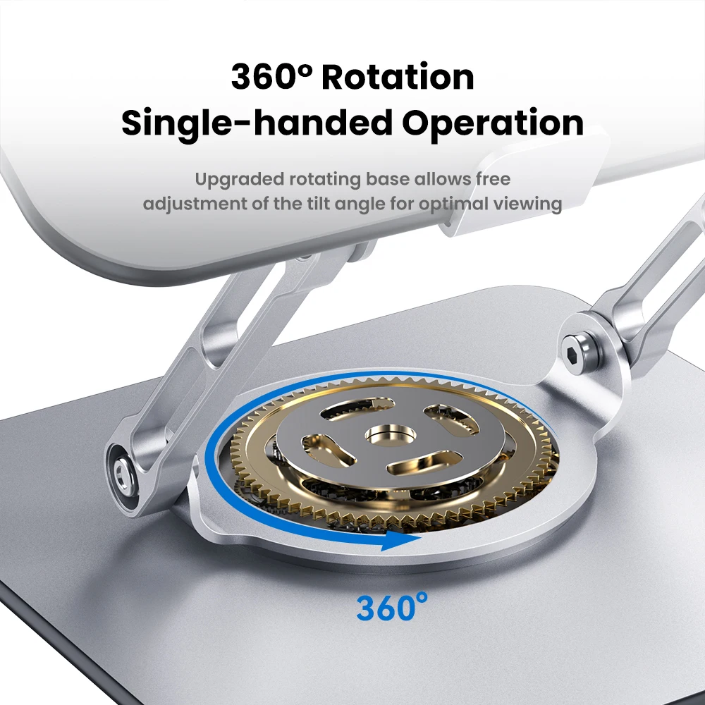 Gadgetoo Rock Ultra-Light Foldable &Amp; Adjustable Aluminum Laptop Stand Rph1006 Gadgetoo Rock Ultra-Light Foldable &Amp; Adjustable Aluminum Laptop Stand Rph1006